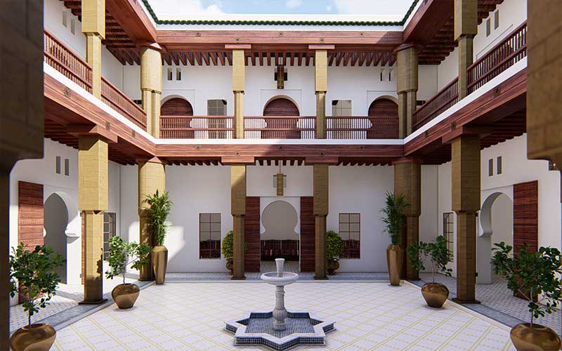 Construction Riad à Marrakech